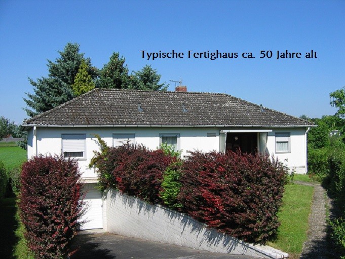 Streif Fertighaus 1980 Schadstoffe